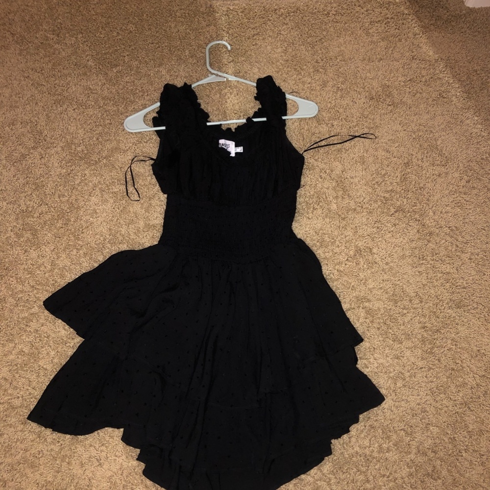 THE LOVE GALORE ROMPER BLACK